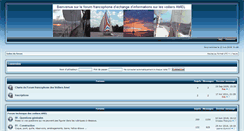 Desktop Screenshot of forum-voiliers-amel.net